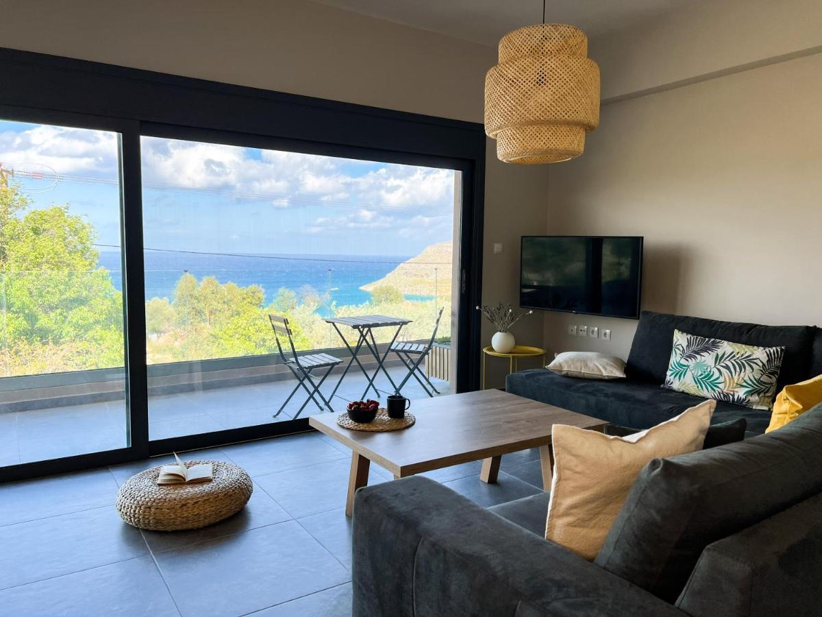 Petra Residences In Lindos Bagian luar foto