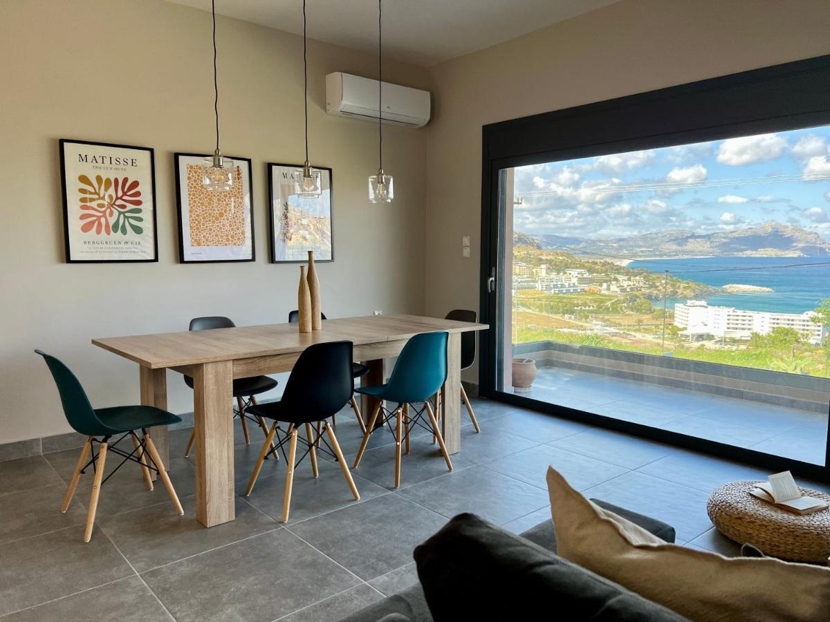 Petra Residences In Lindos Bagian luar foto