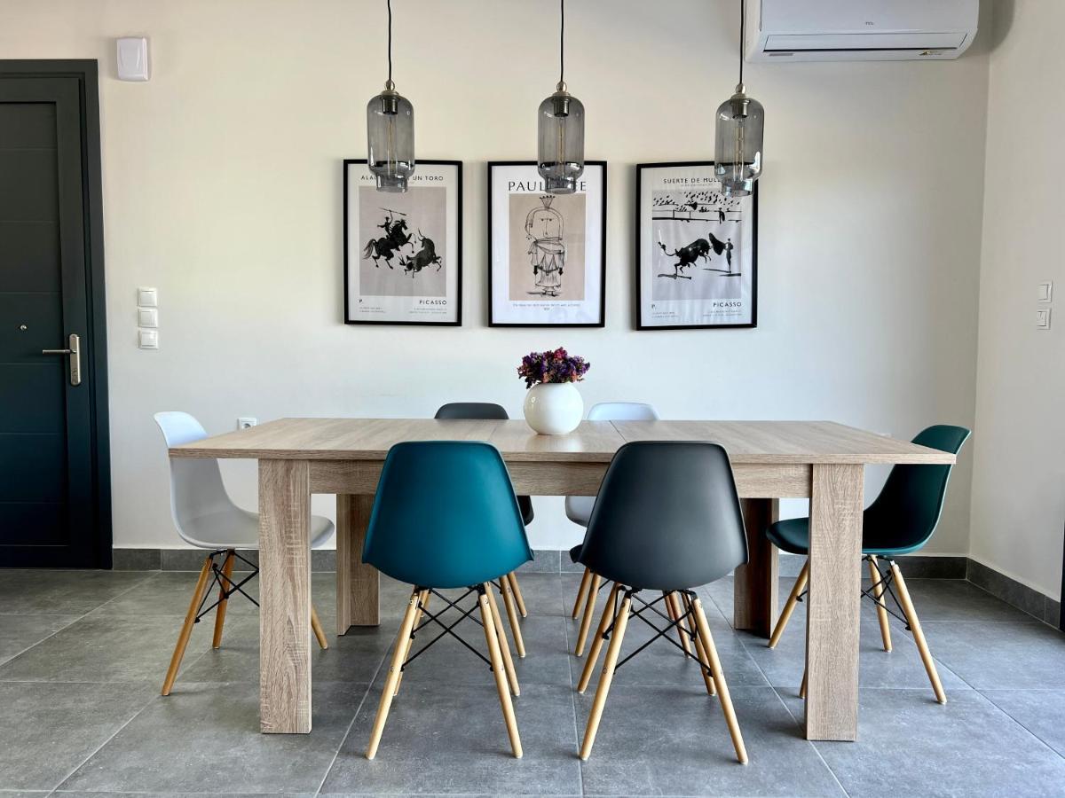 Petra Residences In Lindos Bagian luar foto