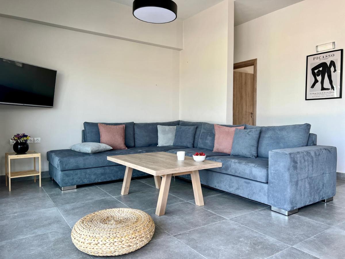 Petra Residences In Lindos Bagian luar foto